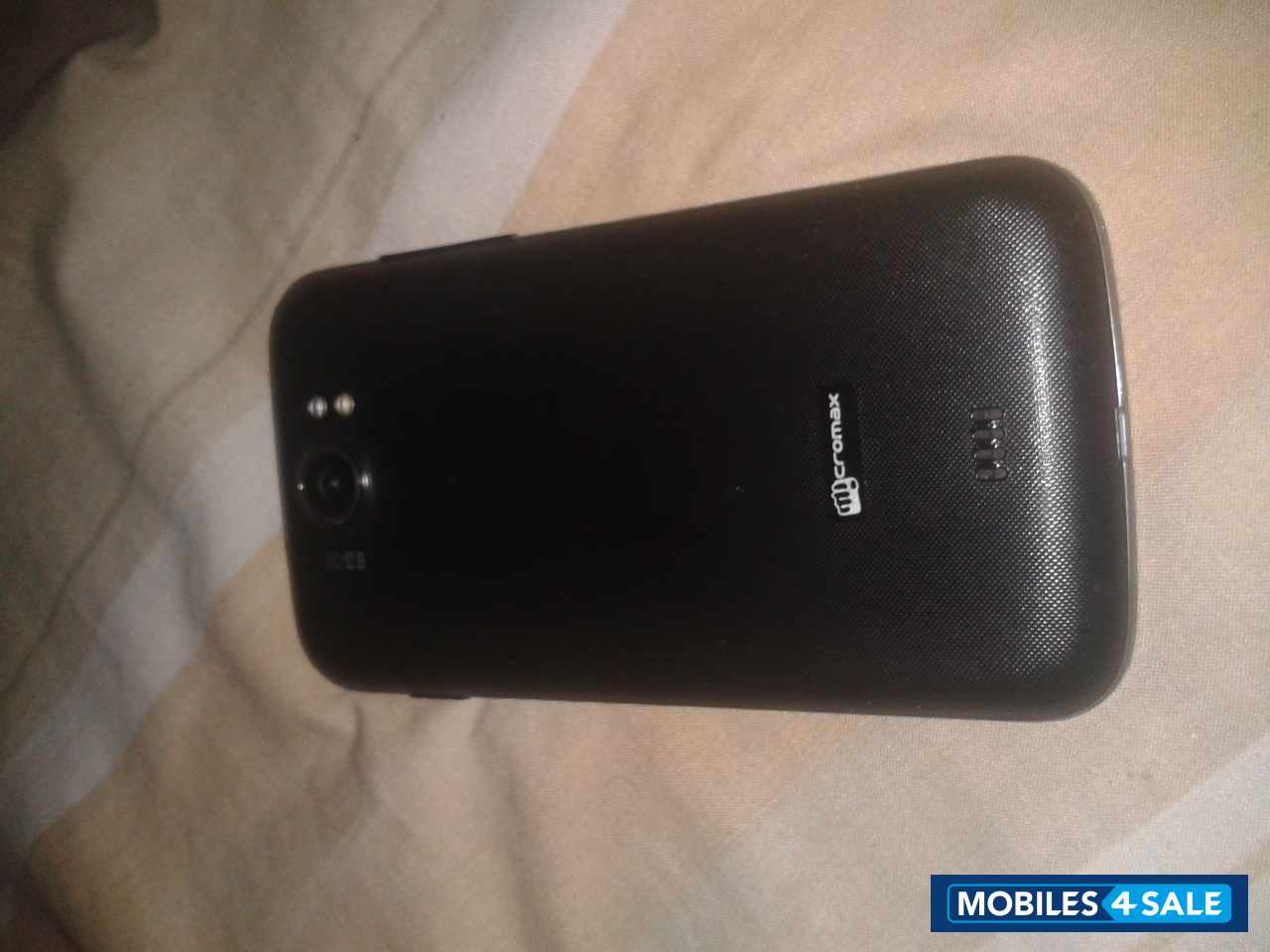 Black Micromax Canvas 2 A110