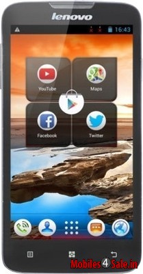 Black Lenovo A680