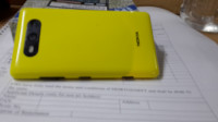 Yellow Nokia Lumia 820