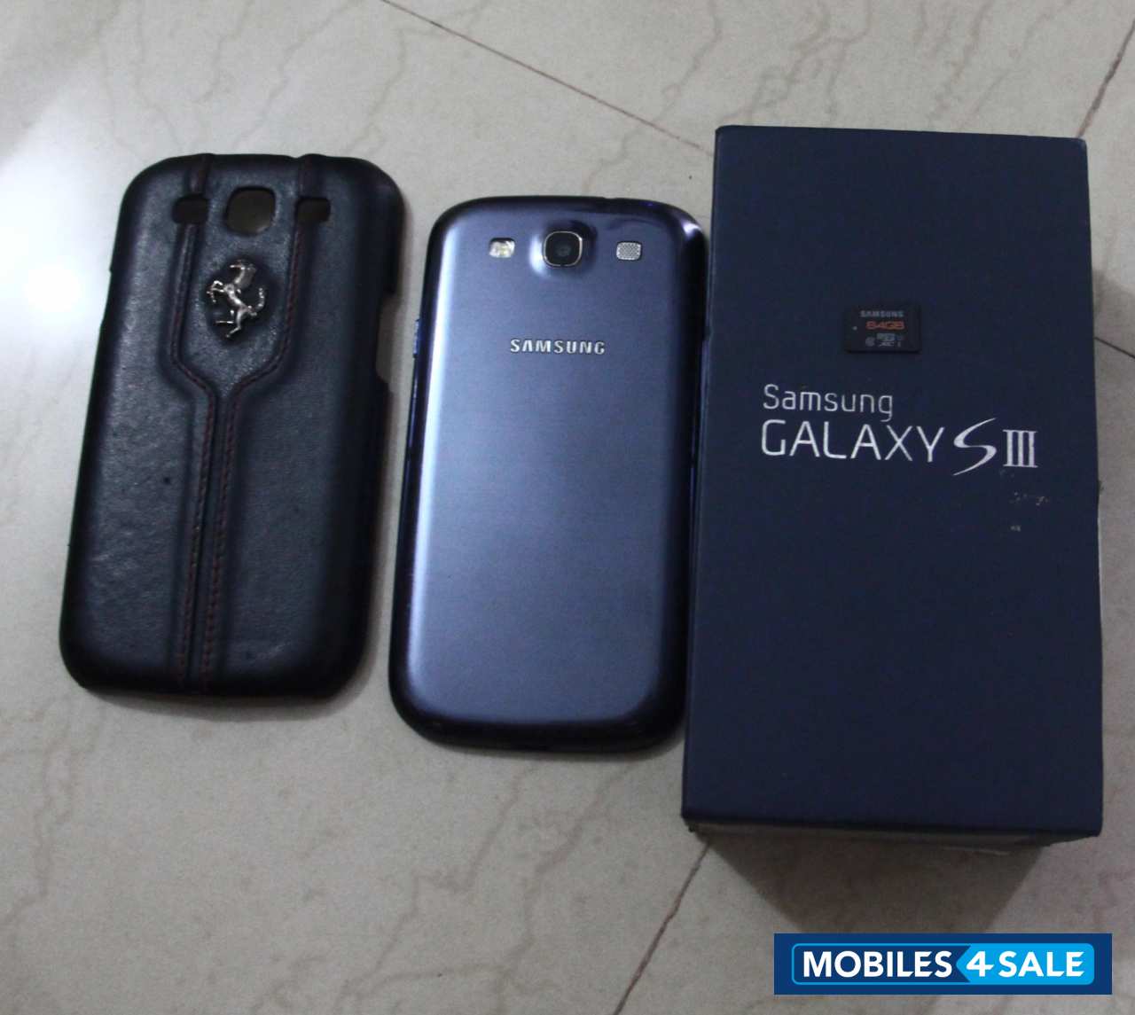 Blue Samsung Galaxy S3