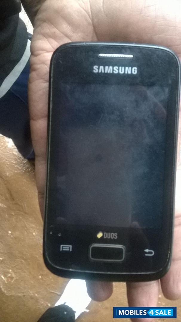 Black Samsung Galaxy Y Duos S6102