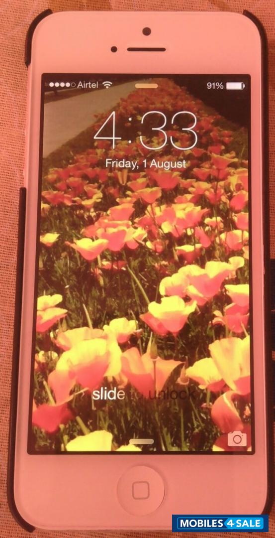 White And Silver Body Apple iPhone 5