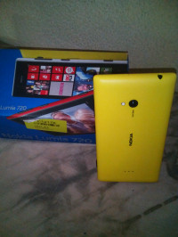 Yellow Nokia Lumia 720