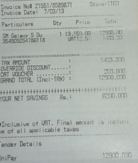 White Samsung Galaxy S Duos