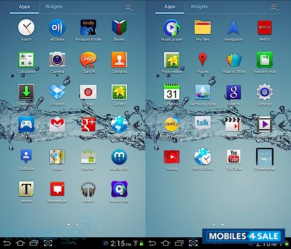 Black-grey Samsung Galaxy Tab2 GT-P3100 Black-grey Samsung Galaxy Tab2 GT-P3100