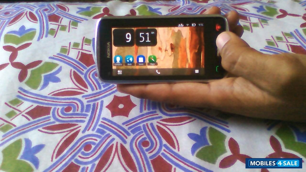 Stainless Steel Silver Nokia C6-01