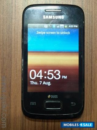Black Samsung Galaxy Y Duos S6102