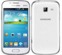 White Samsung Galaxy Trend