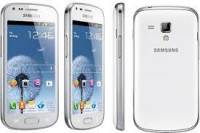 White Samsung Galaxy Trend