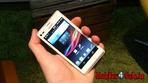 White Sony Xperia L White Sony Xperia L