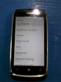 Black Nokia Lumia 610