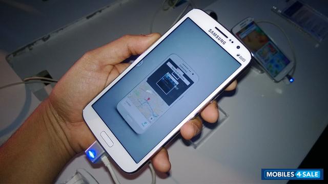 White Samsung Galaxy Grand 2