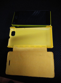 Yellow Sony Xperia M