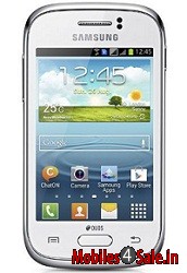 White Samsung Galaxy Young Duos GT-S6312