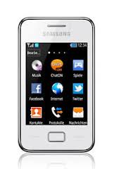 White Samsung Star 3 Duos