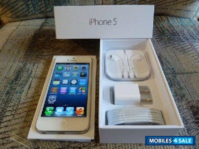 White Apple iPhone 5