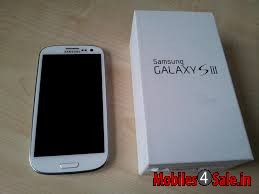 White Samsung Galaxy 3