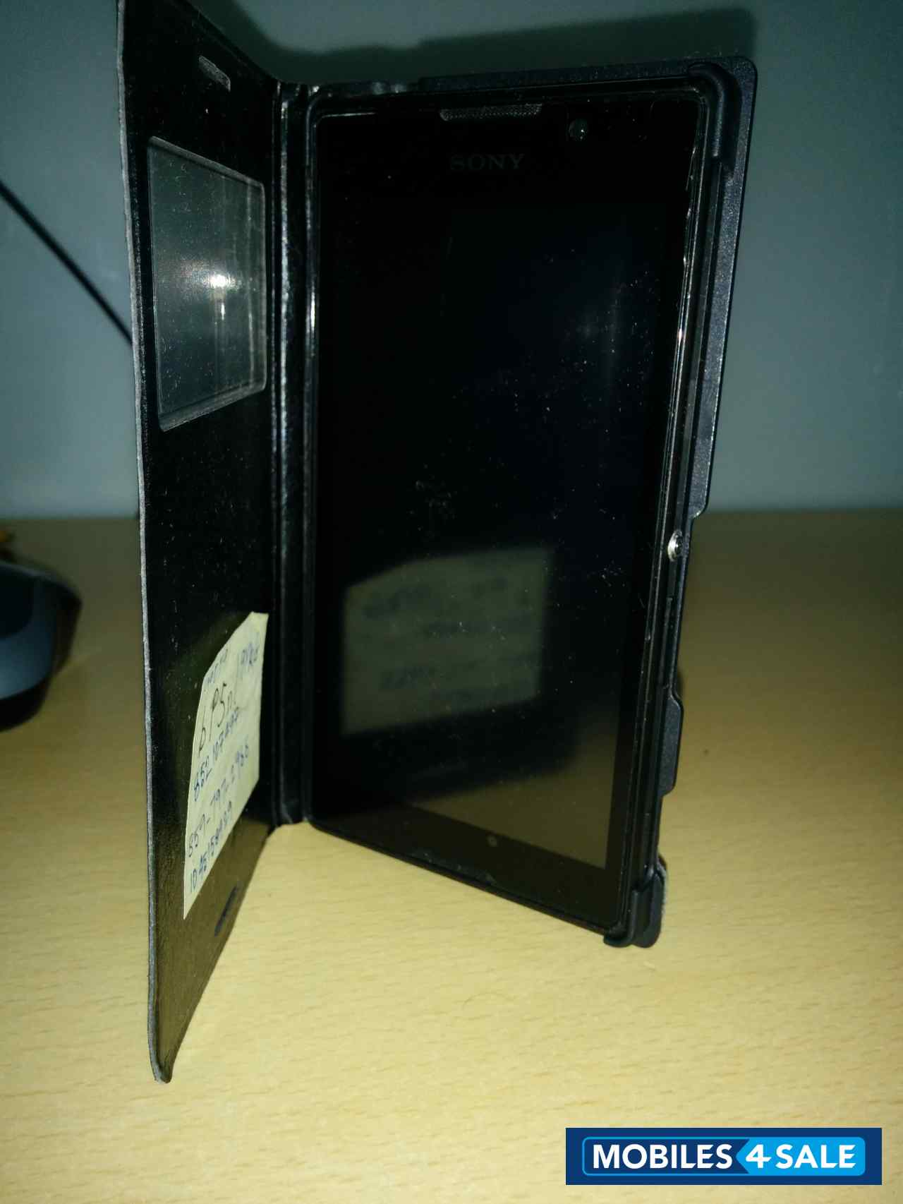 Black Sony Xperia C