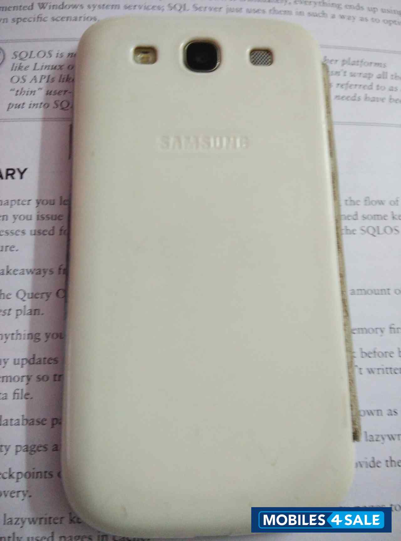 Marble White Samsung Galaxy S3