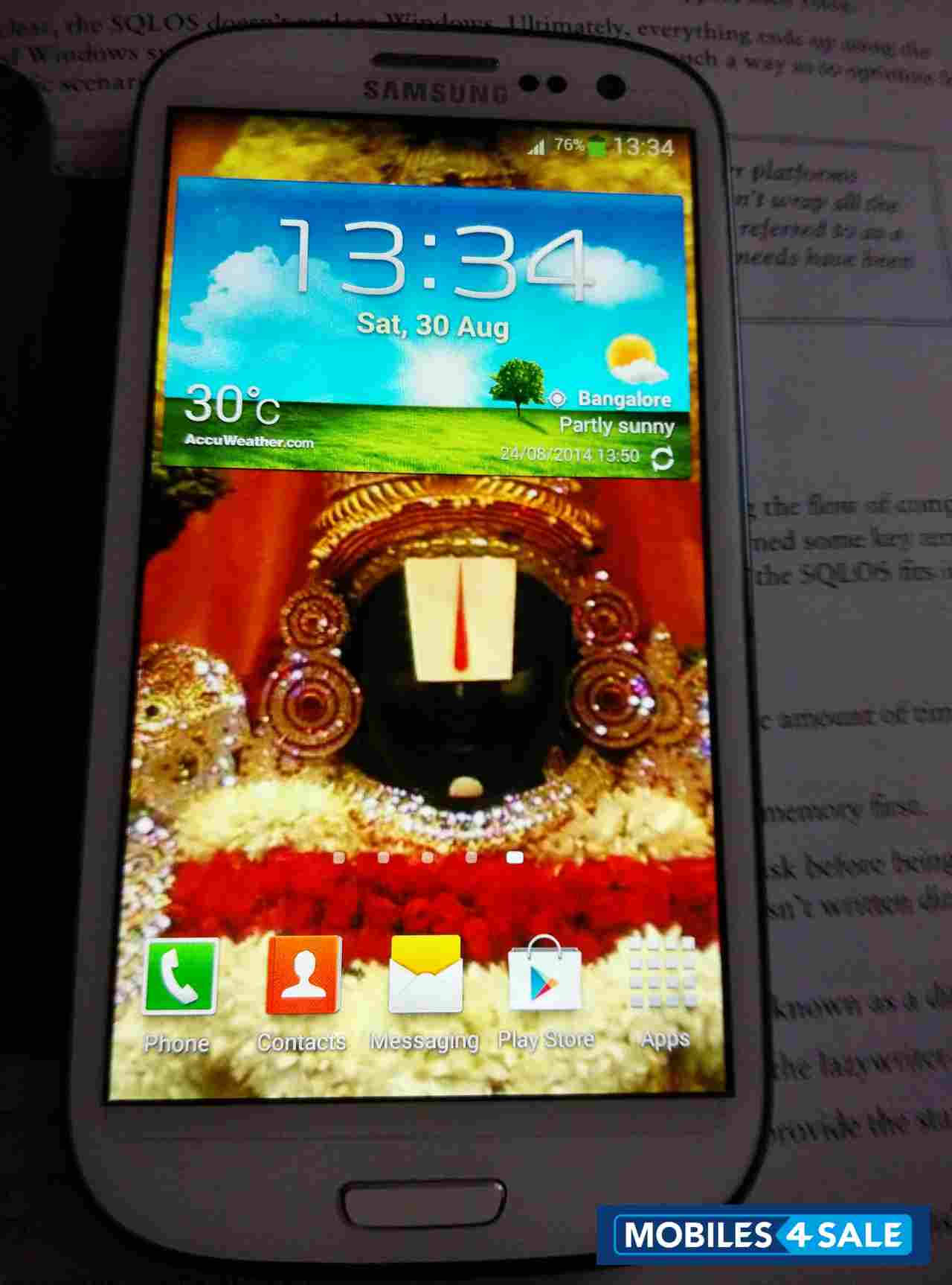 Marble White Samsung Galaxy S3