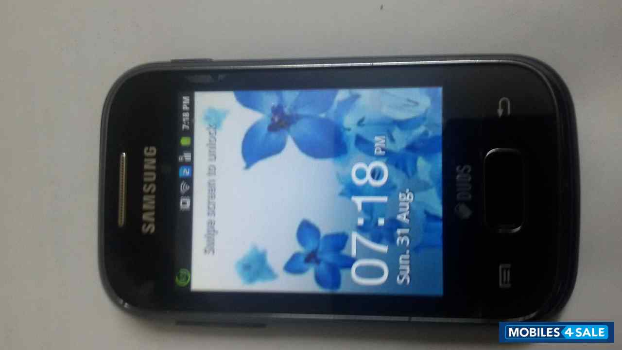 Black Samsung Galaxy Y Duos Lite