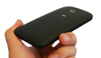 Black Motorola MOTO E