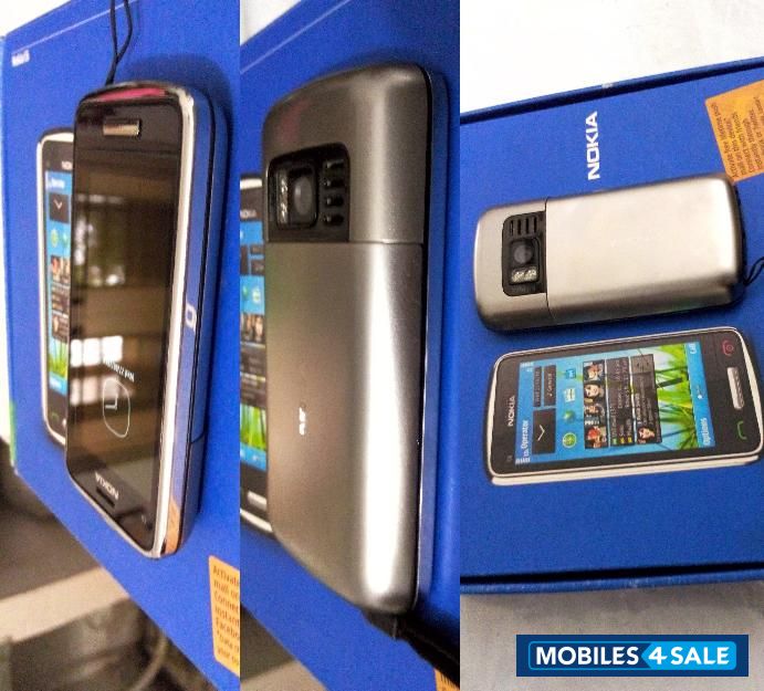 Silver Nokia C6-01