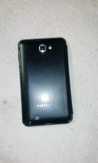 Black With Flip Cover Samsung Galaxy Note