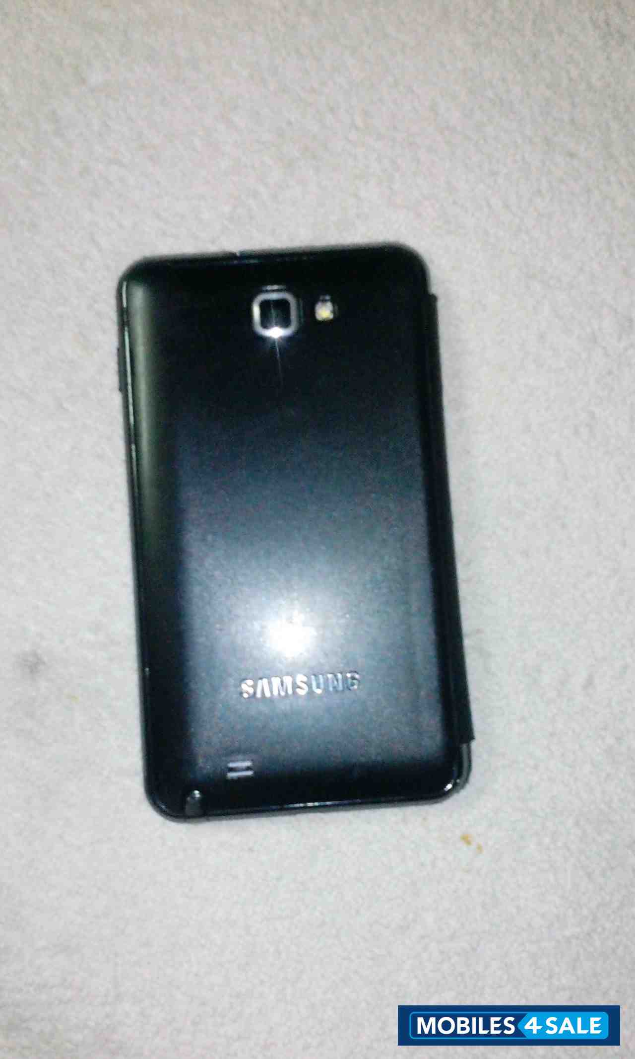 Black With Flip Cover Samsung Galaxy Note