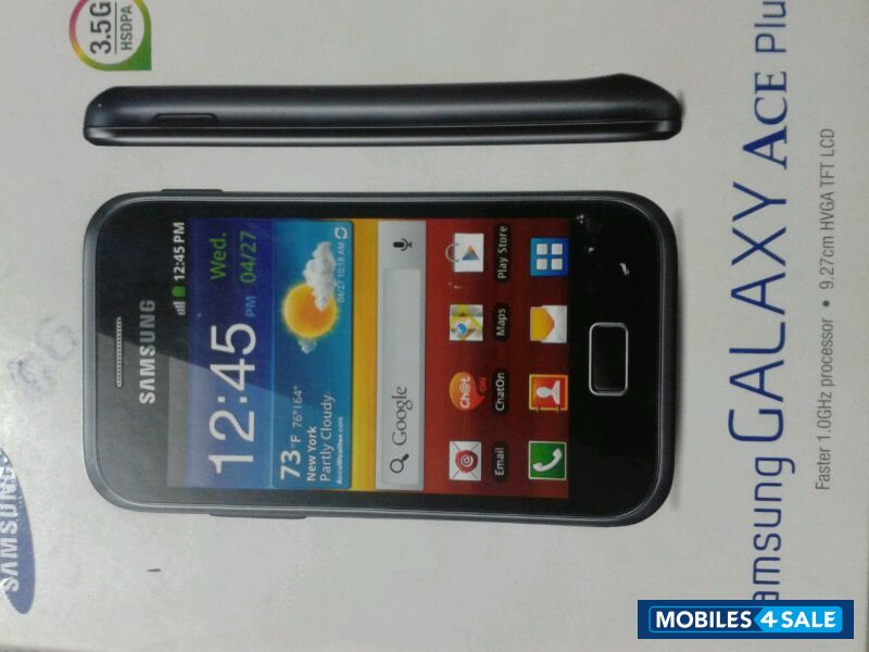 Black Samsung Galaxy Ace Plus
