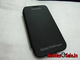 Titan Grey With Original Flip Samsung Galaxy Grand Quarttro