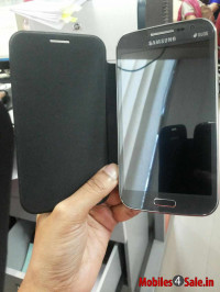 Titan Grey With Original Flip Samsung Galaxy Grand Quarttro
