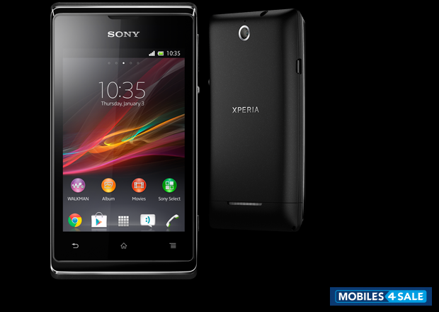 Black Sony Xperia E