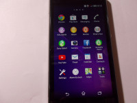 Black Sony Xperia Z1 Compact