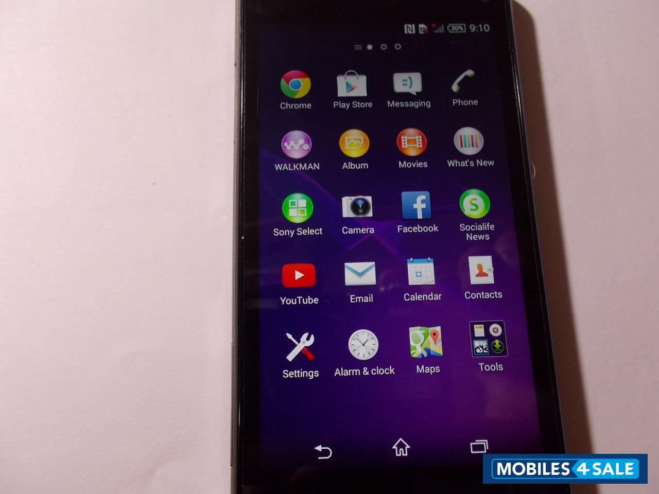 Black Sony Xperia Z1 Compact