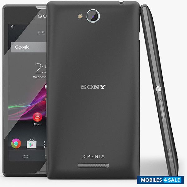 Black Sony Xperia C
