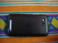Black Motorola Defy Plus