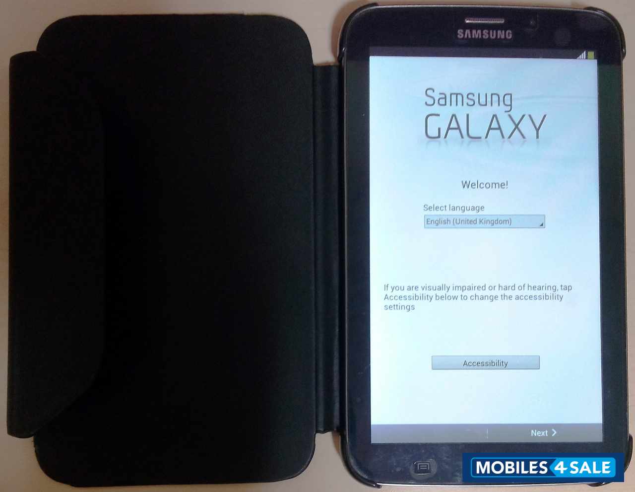 Midnight Black Samsung Galaxy 3