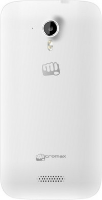 White Micromax Canvas