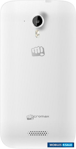 White Micromax Canvas