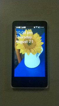 White Nokia X Dual SIM