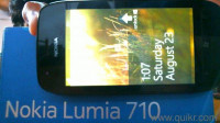 Black Nokia Lumia 710