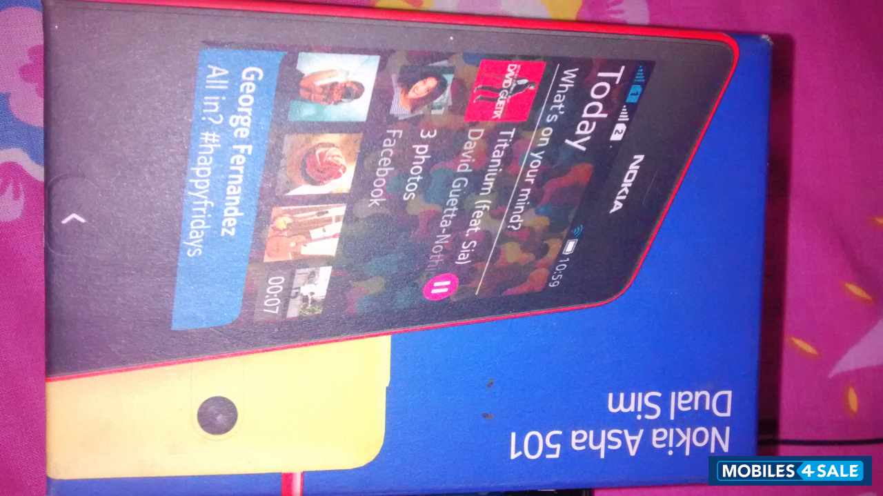 Black Nokia Asha 501