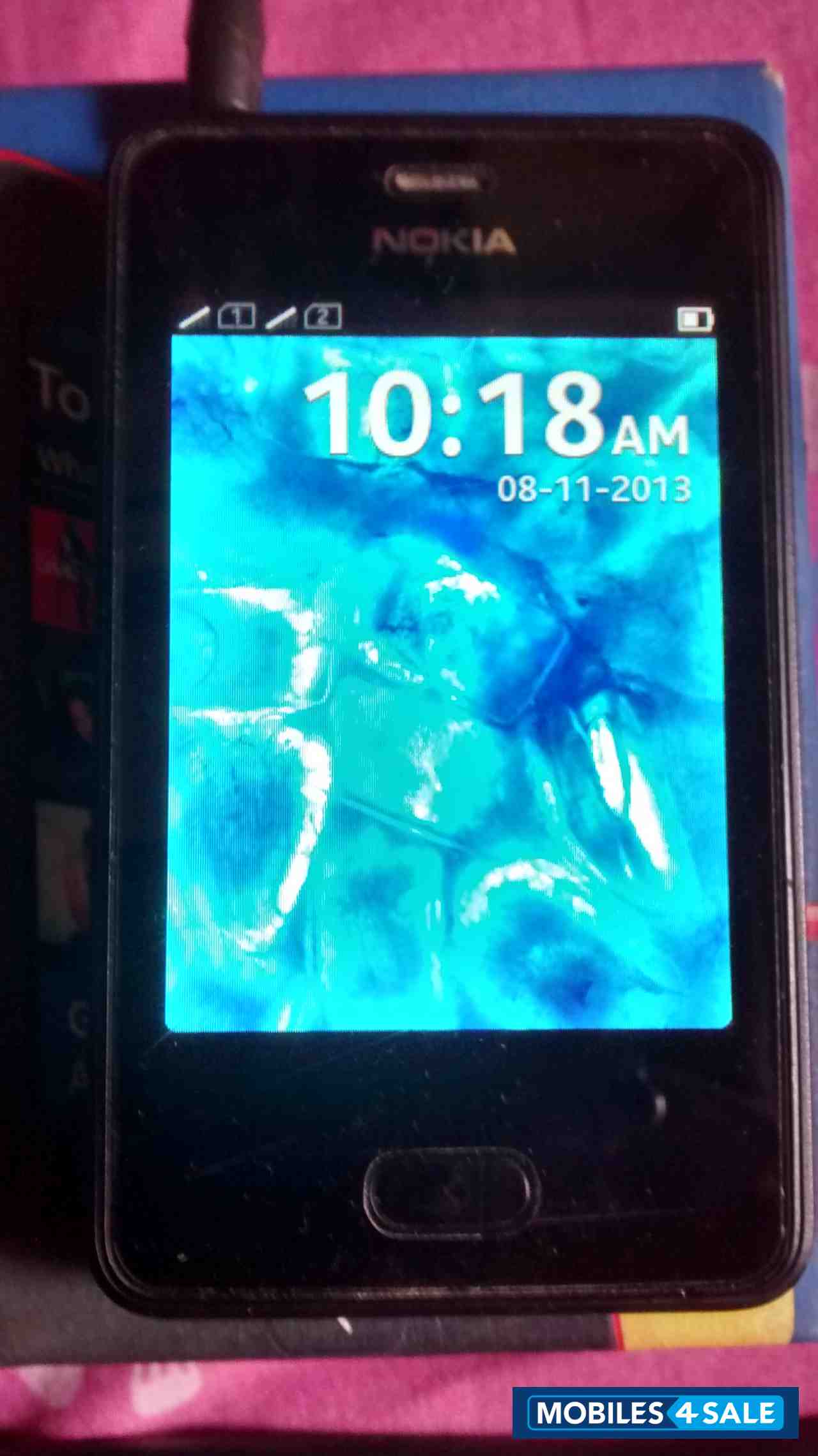 Black Nokia Asha 501