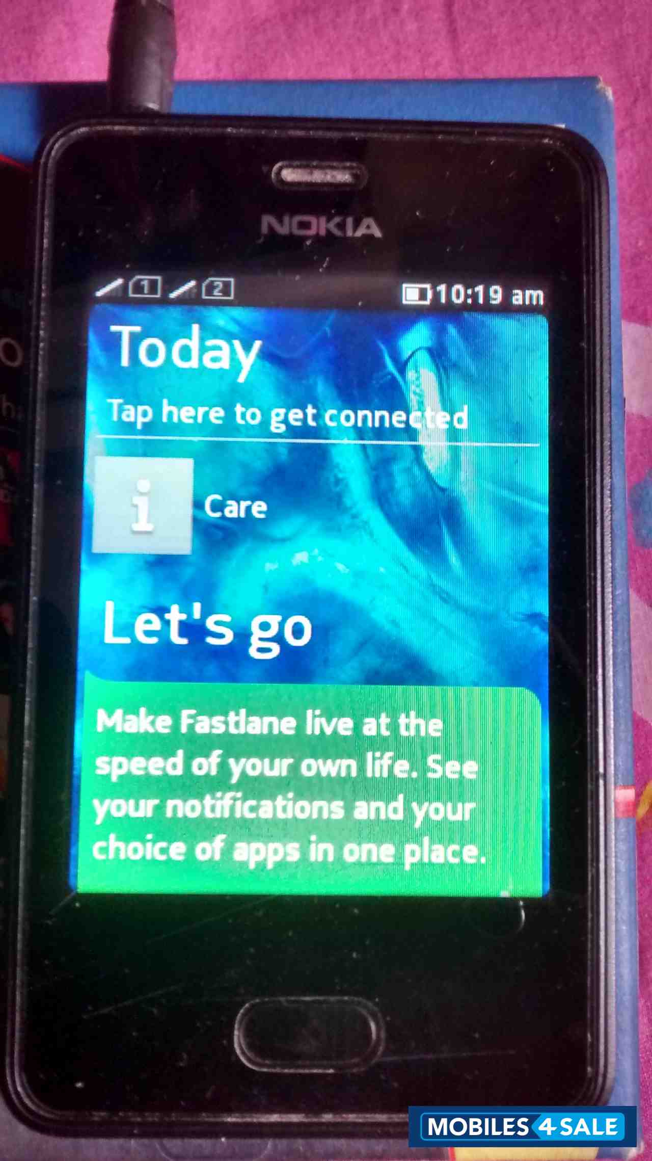 Black Nokia Asha 501