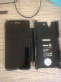 Black Sony Xperia Z