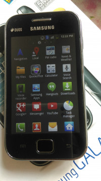 Black Samsung Galaxy Ace Duos