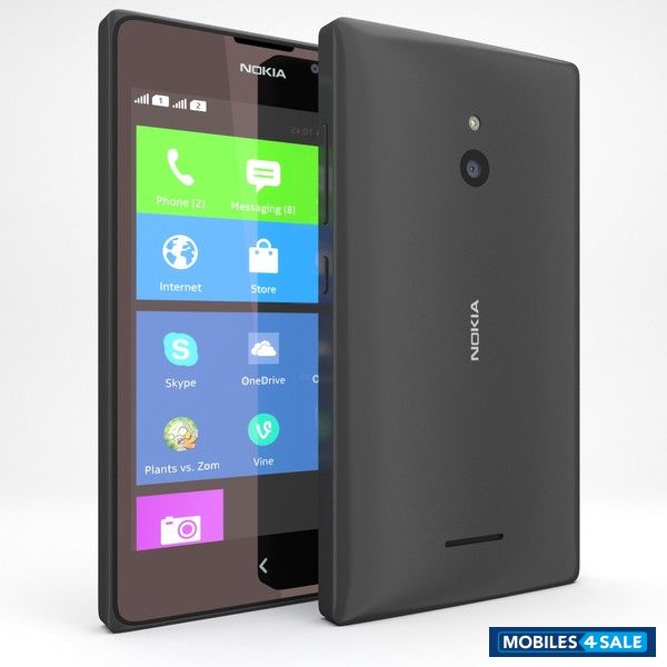 Black Nokia XL Dual SIM