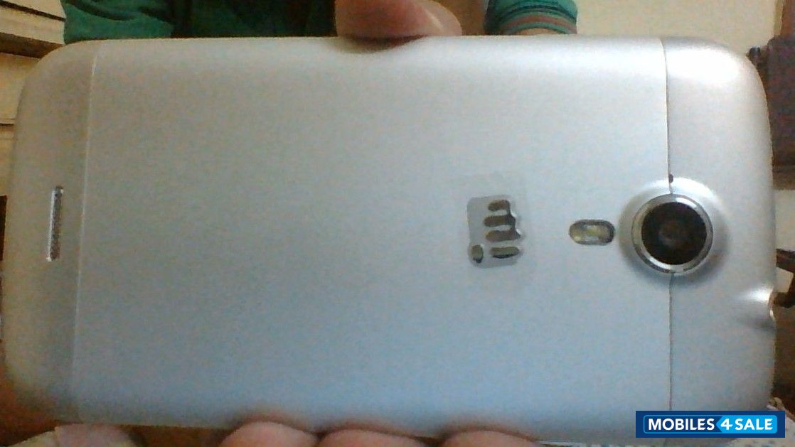 White Aluminium Micromax Canvas Magnus A117