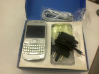 While Nokia E6 Touch n Type